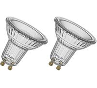 OSRAM Reflector LED Spot Superstar PAR16 80 regulable, 2700 K blanco cálido, 6,9 W, GU10, 120°, 650 lm, 15.000 h, para iluminación puntual, iluminación de áreas, salas de estar (Paquete de 2)