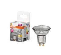 OSRAM Reflector LED Spot Superstar PAR16 80 regulable, 2700 K blanco cálido, 6,9 W, GU10, 120°, 650 lm, 15.000 h, para iluminación puntual, iluminación de áreas, salas de estar