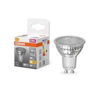 OSRAM Reflector LED Star PAR16 80, 2700 K blanco cálido, 6,1 W, GU10, 36°, 575 lm, 15.000 h, para iluminación puntual, iluminación de acento, tiendas, restaurantes,6-Pack