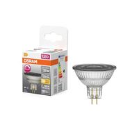 OSRAM Reflector LED Superstar MR16 20 regulable, blanco cálido 2700 K, 2,2 W, GU5.3, 36°, 230 lm, 25.000 h, bajo voltaje, para focos, vitrinas,6-Pack