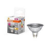 OSRAM Reflector LED Superstar MR16 35 regulable, blanco cálido 2700 K, 3,4 W, GU5.3, 36°, 345 lm, 25.000 h, bajo voltaje, para focos, vitrinas,6-Pack