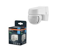 OSRAM SENSOR Lámpara de pared con sensor de movimiento y luz de 110° para montaje empotrado en techo, blanco, protección IP44, para garajes y sótanos