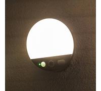 OSRAM SMART+ Aplique WiFi para exterior ROUND, cámara, sensor, gris