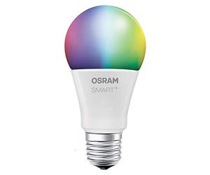 Osram Smart + Apple homekit Classic A RGBW, LED Bombilla En Forma De La Bombilla, control del color y regulable mediante Apple homekit, equivalentes a 60 W, mate, blanco cálido - 2700 Kelvin, 1er Pack