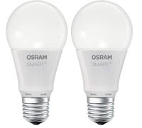 OSRAM Smart + LED, lámpara ZigBee con zócalo E27, blanco cálido, atenuable, directamente compatible con Echo Plus y Echo Show (2ª generación) (Paquete de 2)