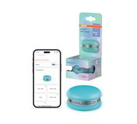 OSRAM Smart Macaron, altavoz Bluetooth con luz de colores giratoria, sincronización musical y temporizador en la app - 3 modos, emparejamiento estéreo
