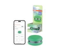 OSRAM Smart Macaron, altavoz Bluetooth con luz de colores giratoria, sincronización musical y temporizador en la app - 3 modos, emparejamiento estéreo