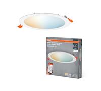 OSRAM SMART+ Matter Downlight Empotrable Slim LED Blanco 225mm, 22W, 2000lm, TW 3000-6500K, Matter WiFi, Alexa, Empotrado