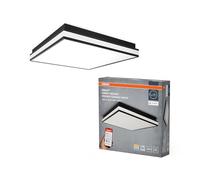 OSRAM SMART+ Matter Magnet luz de techo LED Negra 450x450mm, 42W, 2500lm, TW 3000-6500K, WiFi, Alexa