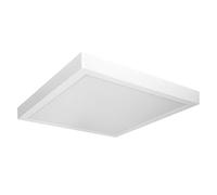 OSRAM Downlight LED SMART+ Matter Or uadrado 400x400 mm, 22 W, 1800 lm, 3000-6500 K, Matter por WiFi, aluminio blanco
