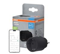 OSRAM SMART+ MATTER enchufe EU en negro, enchufe inteligente con tecnología Matter over WiFi para integrar dispositivos eléctricos en el sistema de hogar inteligente