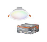 OSRAM SMART+ Matter Recess Downlight LED 170mm RGB+TW Blanco | SMART+ MATTER Recess Downlight, Spot lights and ceiling spots, Blanco, 170 mm dia, 25000 h, Paquete de 1