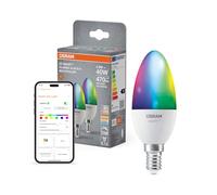 OSRAM SMART+ Vela RGB (pack de 2, E14, 9W) - RGB + luz ajustable - compatible con Matter vía Wi-Fi - Alexa, Google, Apple