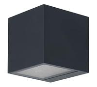 OSRAM SMART+ WiFi Brick Lámpara de Pared LED Arriba/Abajo Gris | SMART+ Wifi Brick Wall, Outdoor Wall Lights, Gris oscuro, 25000 h, Paquete de 1