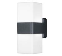 OSRAM SMART+ WiFi Cube Arriba/Abajo Lámpara de Pared LED RGB+W Gris | SMART+ Wifi Cube, Outdoor Wall Lights, Gris oscuro, 25000 h, Paquete de 1