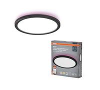 OSRAM SMART+ WiFi Orbis Ultra Slim PANEL LED 235mm Negro, 19W, 1070lm, RGB+TW 2700-6500K, Alexa