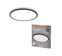 OSRAM SMART+ WiFi Orbis Ultra Slim PANEL LED 400mm Negro, 25W, 1870lm, RGB+TW 2700-6500K, Alexa