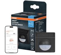 OSRAM SMART+ WIFI Outdoor-Bewegungsmelder in Anthrazit, IP65-Schutz, für Smart-Home-Anwendungen im Außenbereich