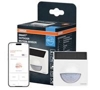 OSRAM Smart+ WiFi Outdoor-Bewegungsmelder in Weiß, IP65-Schutz, für Smart-Home-Anwendungen im Außenbereich
