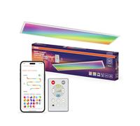 OSRAM SMART + WIFI PLANON MAGIC - Panel de luz LED, color blanco, 36 W, 3600 lm, función de luz blanca, regulable, efecto de luz dinámica Magic RGB, larga vida útil, control por aplicación, fácil