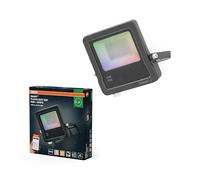 OSRAM SMART+ Wifi Proyector 20W RGB + W, foco gris oscuro aluminio, IP65, para iluminación exterior fachadas