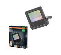 OSRAM SMART+ Wifi Proyector 30W RGB + W, foco gris oscuro de aluminio, protección IP65, para iluminación de fachadas exterior