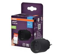 OSRAM SMART+ ZIGBEE enchufe EU en negro, enchufe inteligente con control de consumo energético y tecnología ZigBee para integrar dispositivos eléctricos en el sistema de hogar inteligente