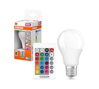 OSRAM STAR MOTION SENSOR CLASSIC A Bombilla LED, Casquillo E27, 2700 K, 9 W, Equivalente a 60W, mate, Blanco cálido, Un solo paquete