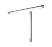 OSRAM Submarine luminaria para espacios húmedos, 120 cm, gris, IP65, para garajes y sótanos