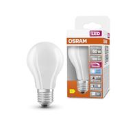 OSRAM Superstar dimmbare LED-Lampe mit besonders hoher Farbwiedergabe (CRI90) für E27-Sockel, mattes Glas,Kaltweiß (4000K), 806 Lumen, Ersatz für herkömmliche 60W-Leuchtmittel, dimmbar, 1-er Pack