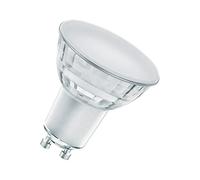 OSRAM Lámpara LED regulable Superstar con una reproducción cromática especialmente alta (CRI90), GU10 base, vidrio transparente ,Blanco frío (4000K), 575 Lumen, sustituto de 46W-iluminante 1-paquete