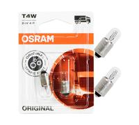 Osram T4W Línea Original 3930 24V LÁMPARAS De Camión 2 Pzas. Doble Blister