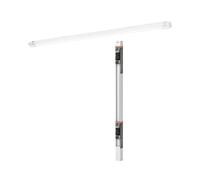 OSRAM Tira LED alta eficiencia lumínica, blanco, carcasa acero, blanco cálido, sustituye luminarias T8, IP20 interior