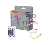 OSRAM Tira LED FLEX AUDIO 3M VR RC, blanca, 10W, 120lm, luz blanca cálida, receptor de sonido integrado, sensor de color RGB, mando a distancia, larga duración, fácil instalación, IP20