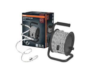OSRAM Tira LED flexible para exteriores de 20 m IP65 para exterior | Outdoor Flex, Outdoor Lighting (Special), Blanco, 30000 h, Paquete de 1