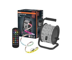 OSRAM Tira LED RGB flexible para exteriores de 20 m IP65 para exteriores | Outdoor Flex, Outdoor Lighting (Special), Blanco, 30000 h, Paquete de 1