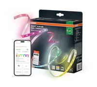 OSRAM Tira LED SMART+ WIFI OUTD FLEX 5M, blanca, 14W, 850lm, controlable de blanco cálido a frío, luz RGB para exterior, control por app, larga duración, fácil instalación, IP44
