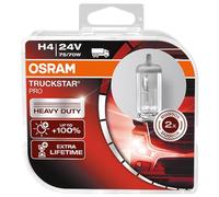 OSRAM TRUCKSTAR PRO H4, lámpara para faros halógena, 64196TSP-HCB, vehículo industrial de 24 V, caja doble (2 unidades)