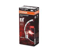 OSRAM TRUCKSTAR PRO T4W, lámpara de señal halógena, 3930TSP, lámpara para camión de 24 V, caja plegable (10 lámparas)