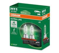 Bombilla PGJ19-2 H11 64211ULT-2HB OSRAM para MITSUBISHI PEUGEOT LAND ROVER LEXUS