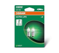 OSRAM ULTRA LIFE, H6W, Doble Blister (2 lámparas)