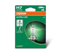 OSRAM ULTRA LIFE, H7, lámpara de faro halógena, Blíster individual (1 lámpara)