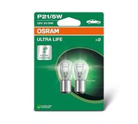 OSRAM ULTRA LIFE, P21/5W, Doble Blister, (2 lámparas)