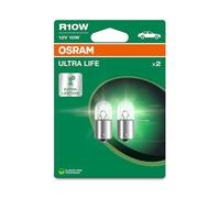 OSRAM ULTRA LIFE, R10W, Doble Blister, (2 lámparas)