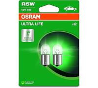 OSRAM ULTRA LIFE, R5W, Doble Blíster, (2 lámparas)