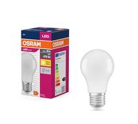 OSRAM Valor de estrella LED de Lámpara LED clásica A40 para enchufe E27, forma de pera, FR, 470 lúmenes, blanco cálido (2700k), reemplazo de bombillas de 40W convencionales, 10 paquetes de 10