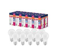 OSRAM Valor de estrella LED de Lámpara LED clásica A40 para enchufe E27, forma de pera, FR, 470 lúmenes, luz de día blanca (6500k), reemplazo de bombillas de 40W convencionales, paquete de 10