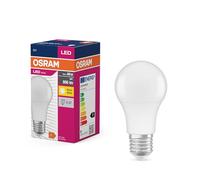 OSRAM Valor de estrella LED de Lámpara LED clásica A60 para enchufe E27, forma de pera, FR, 806 lúmenes, blanco cálido (2700k), reemplazo de bombillas de 60 W convencionales, paquete de 10