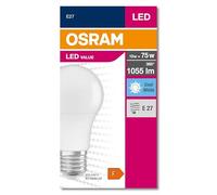 Osram Value Classic A 75. Bombilla de Led Standard 220-240v 11,5w 4000k e27. Equivale a 75w.