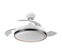 OSRAM Ventilador de techo LED blanco, silencioso, mando a distancia